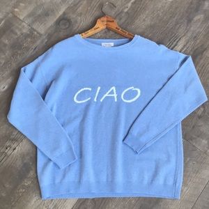 NWT Bartolini “Ciao” Sweater